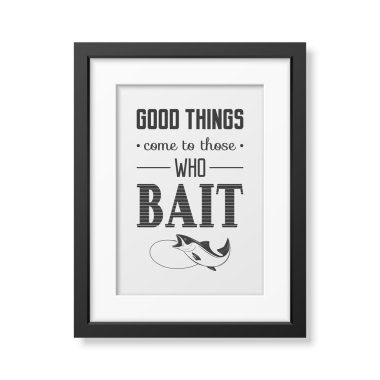 Tipografik arka planda siyah çerçeve alıntı