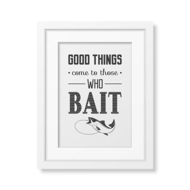 Tipografik arka planda beyaz çerçeve alıntı