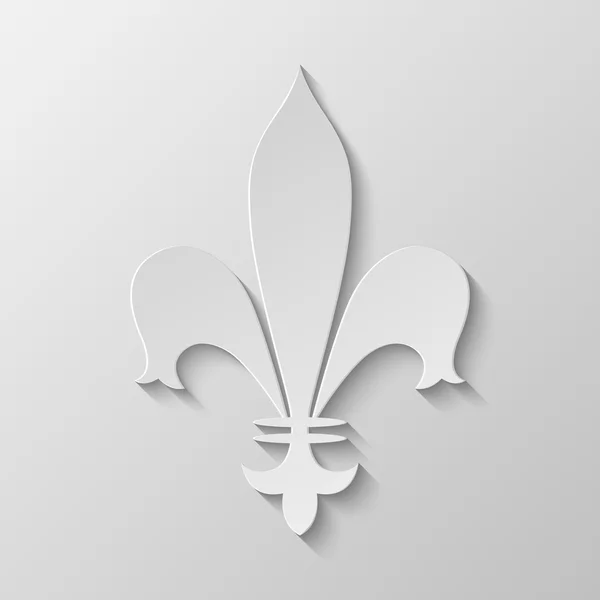 Papel Fleur de lis — Archivo Imágenes Vectoriales