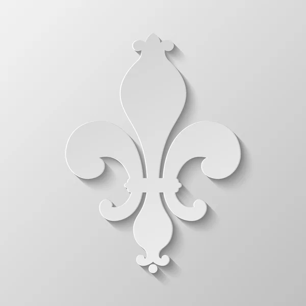 Papel Fleur de lis — Archivo Imágenes Vectoriales