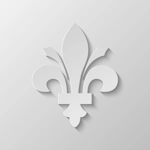 Papel Fleur de lis — Archivo Imágenes Vectoriales