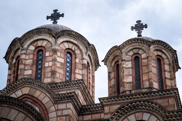 Igreja São Marcos Crkva Svetog Marka Igreja Ortodoxa Sérvia Localizada — Fotografia de Stock