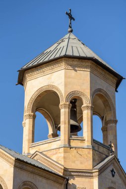 6 Kasım 2025 'te Gürcistan' ın başkenti Tiflis 'teki Gürcistan Ortodoks Kilisesi' nin ana katedrali Kutsal Trinity Katedrali (Sameba)