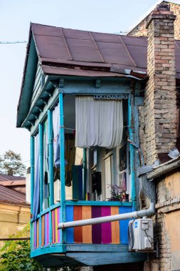 9 Kasım 2025 'te Gürcistan' ın başkenti Tiflis 'in Eski Kasaba Mimarı