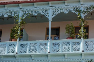 9 Kasım 2025 'te Gürcistan' ın başkenti Tiflis 'in Eski Kasaba Mimarı