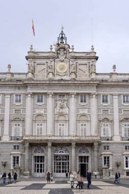 Palacio Real, Madrid Kraliyet Sarayı ve İspanya kraliyet ailesinin resmi ikametgahı 6 Aralık 2022