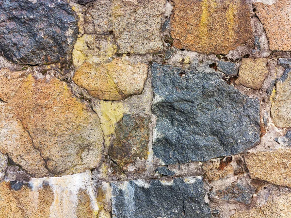 Muro de ladrillo, envejecido, pintura dañada pared desgastada. Hormigón grunge — Foto de Stock