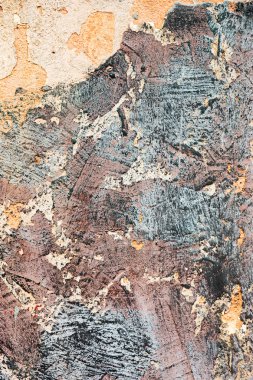 Beton abstract, çatlak ve çizikler ile yıpranmış. landscap