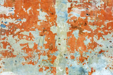 Beton abstract, çatlak ve çizikler ile yıpranmış. landscap