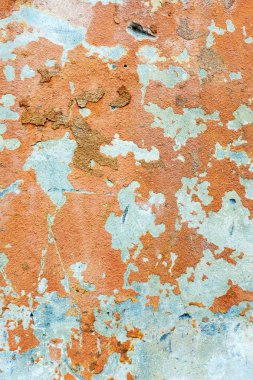 Beton abstract, çatlak ve çizikler ile yıpranmış. landscap