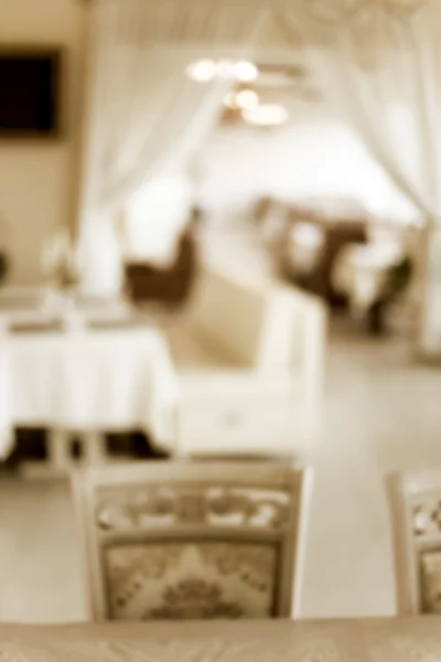 Coffee shop blur background with bokeh image. — Stock Photo, Image