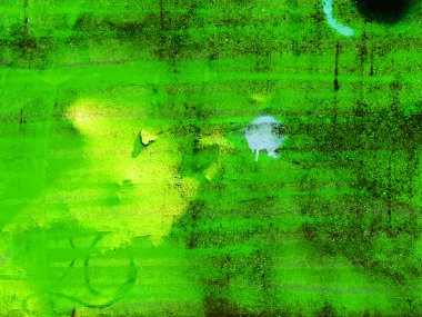 Beton abstract, çatlak ve çizikler ile yıpranmış. landscap