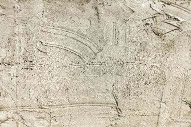 Beton abstract, çatlak ve çizikler ile yıpranmış. landscap