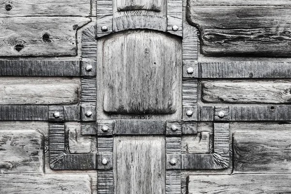 Creative textured background old wood, wrought iron stylized med — Stock Photo, Image