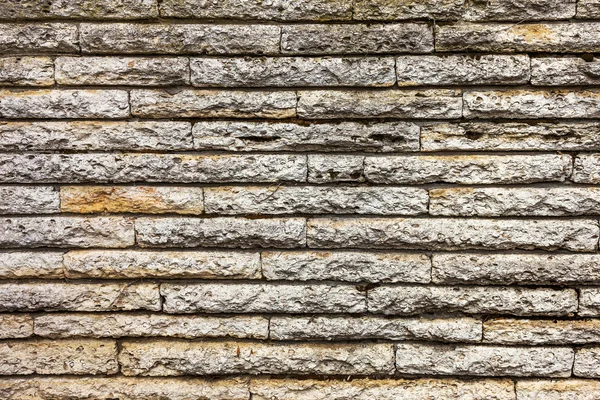 天然石材的修建隔离墙。可以用作背景 — 图库照片