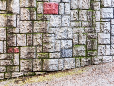 herhangi biri olarak senin için doğal taş soyut dekoratif duvar