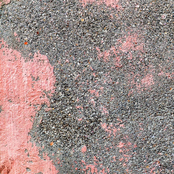 Abstraktní beton, zvětralé prasklin a škrábanců. landscap — Stock fotografie