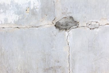 Beton abstract, çatlak ve çizikler ile yıpranmış. landscap