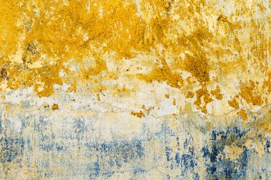 Beton abstract, çatlak ve çizikler ile yıpranmış. landscap