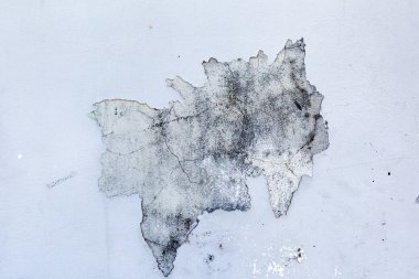 Beton abstract, çatlak ve çizikler ile yıpranmış. landscap