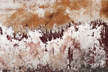 Beton abstract, çatlak ve çizikler ile yıpranmış. landscap