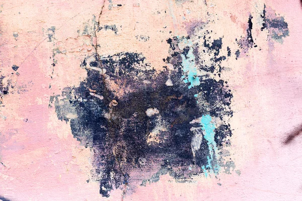 Abstract background concrete painted pink paint, weathered with — Stock Photo, Image