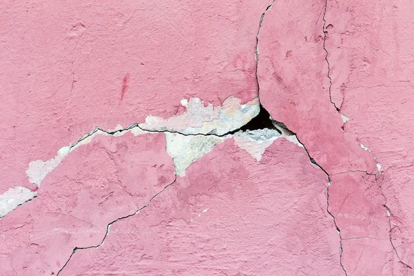 Abstract background concrete painted pink paint, weathered with — Stock Photo, Image