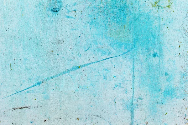 コンクリートの抽象的な背景青のペンキと塗られる風化 — ストック写真
