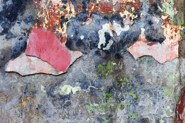 Hormigón abstracto, envejecido con grietas y arañazos. Paisajes — Foto de Stock