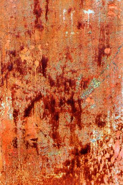 Paslı metal çatlaklar ve çizikler, ca ile yaratıcı arka plan