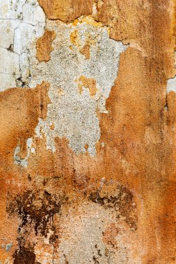 Beton abstract, çatlak ve çizikler ile yıpranmış. landscap
