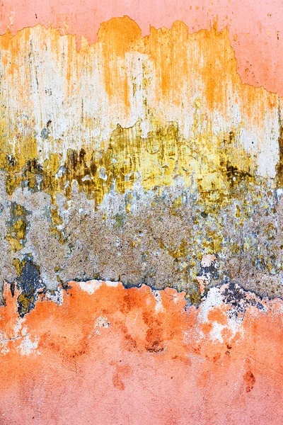 Abstract concrete, weathered with cracks and scratches. Landscap — Stock Photo, Image