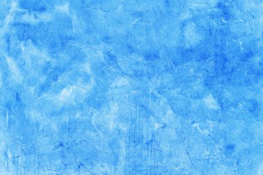 Yaratıcı güzel parlak mavi arka plan, çatlak ve çizikler 