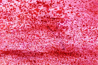 Beton abstract, çatlak ve çizikler ile yıpranmış. landscap