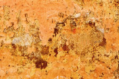 Beton abstract, çatlak ve çizikler ile yıpranmış. landscap