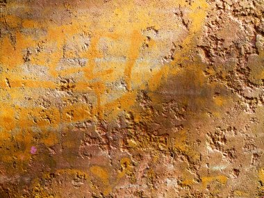 Beton abstract, çatlak ve çizikler ile yıpranmış. landscap