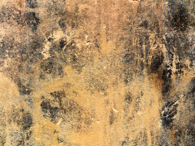 Beton abstract, çatlak ve çizikler ile yıpranmış. landscap