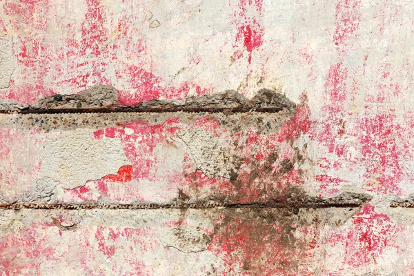 Abstract concrete, weathered with cracks and scratches. Landscap — Stock Photo, Image