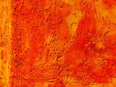 Beton abstract, çatlak ve çizikler ile yıpranmış. landscap