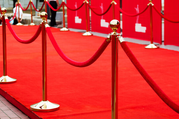 Odessa, Ukraine - July 10, 2015: Way to success on the red carpe