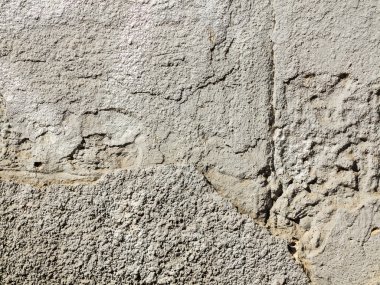 Beton abstract, çatlak ve çizikler ile yıpranmış. landscap