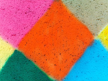 Beton abstract, çatlak ve çizikler ile yıpranmış. manzara tarzı. eski beton yüzey. büyük arka plan veya doku.