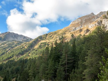 Pyrenees güzel otantik kayalık manzara. Bansko, Bul