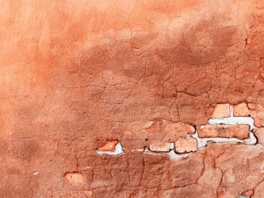 Beton abstract, çatlak ve çizikler ile yıpranmış. manzara tarzı. eski beton yüzey. büyük arka plan veya doku.