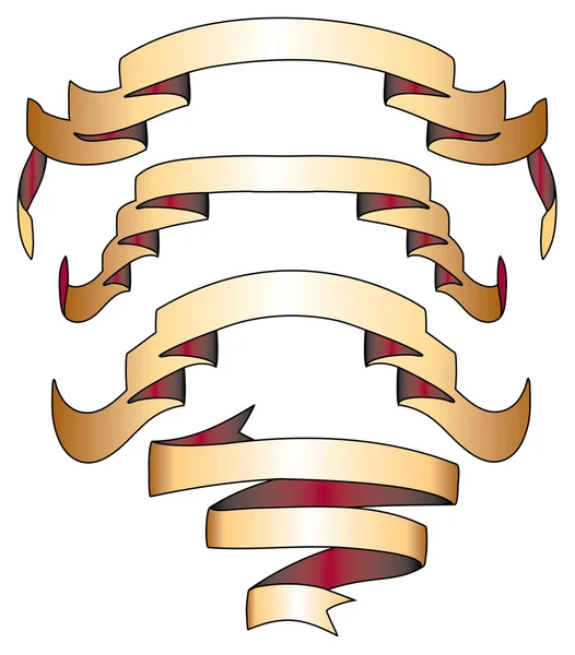 Bannière-Scroll-7 — Image vectorielle