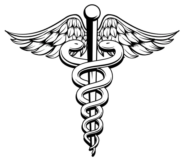 Caduceo. — Vector de stock