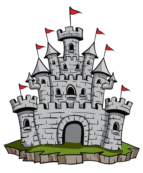 Старый замок — стоковый вектор