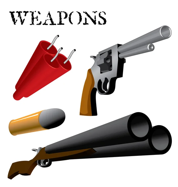 Armas. — Vector de stock