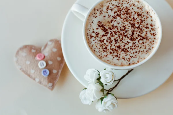 Schöne Kaffeetasse — Stockfoto