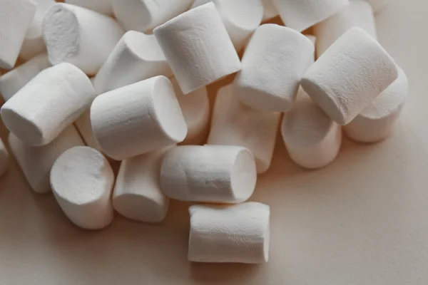 Schöne kleine Marshmallows lizenzfreie Stockbilder